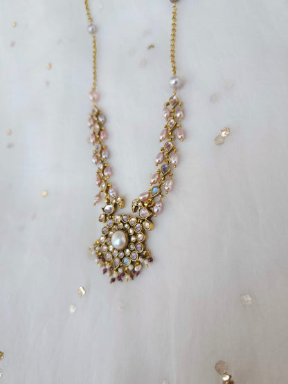 Sandhya jhanki pearl necklace
