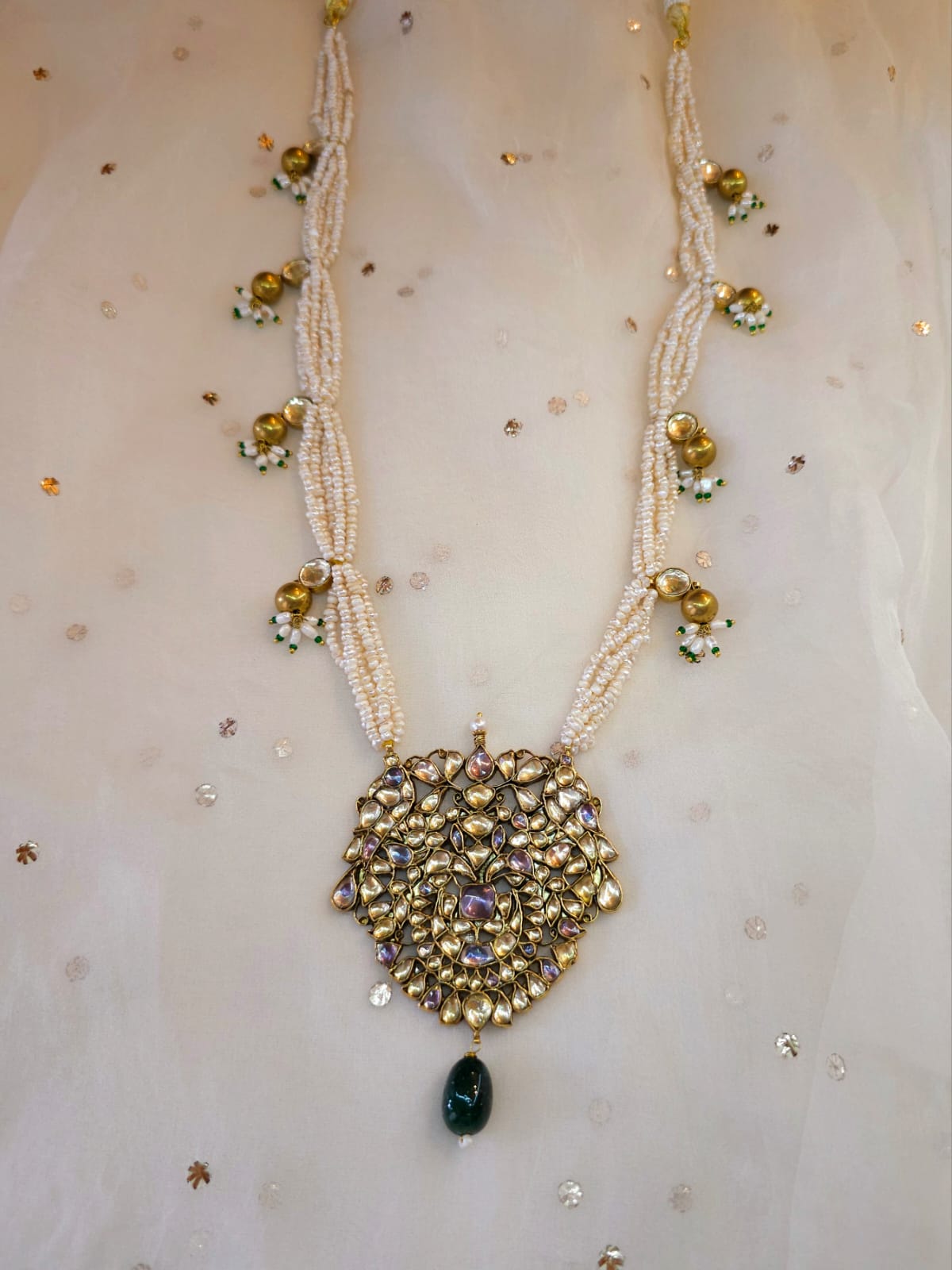 Sandhya jhanki queen necklace