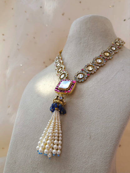 Shringar jhanki tassel necklace