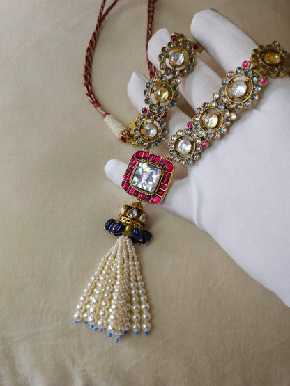 Shringar jhanki tassel necklace
