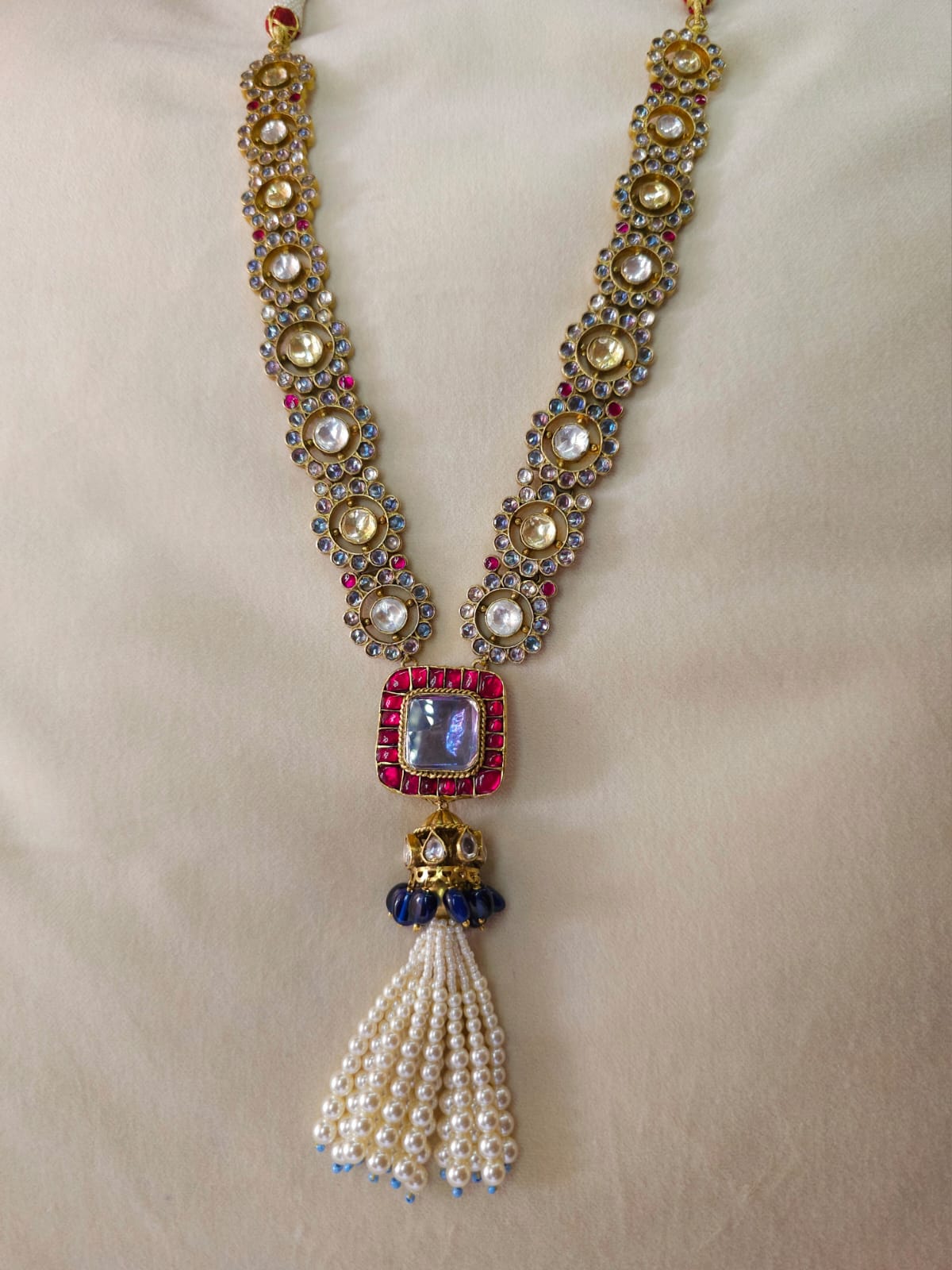 Shringar jhanki tassel necklace
