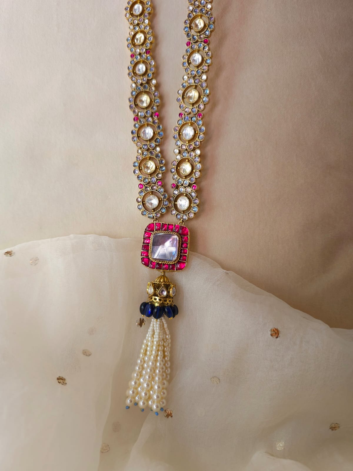 Shringar jhanki tassel necklace