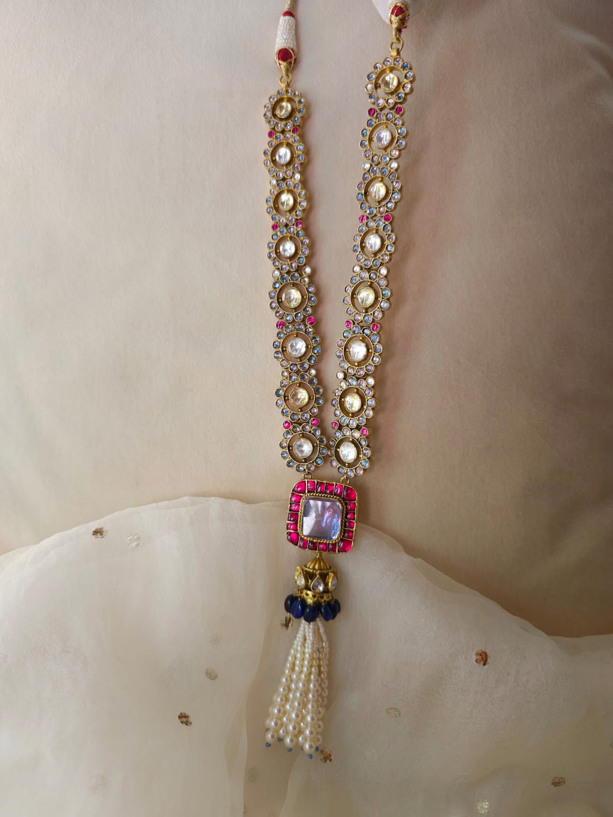 Shringar jhanki tassel necklace