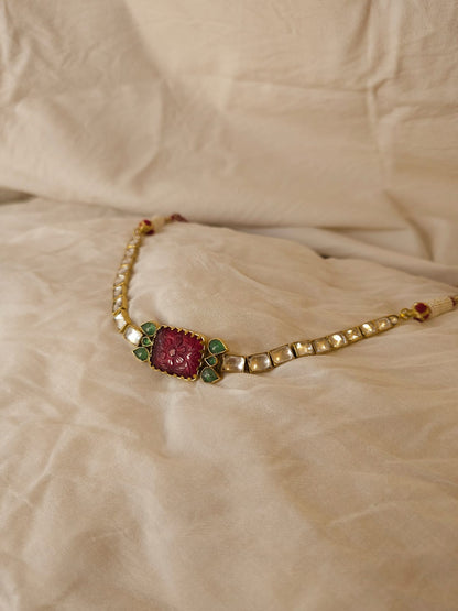 Raktagandha choker necklace