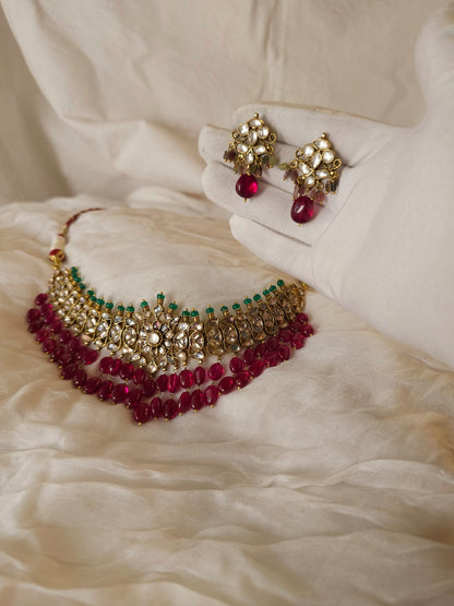 Ruh-kashmir queen necklace