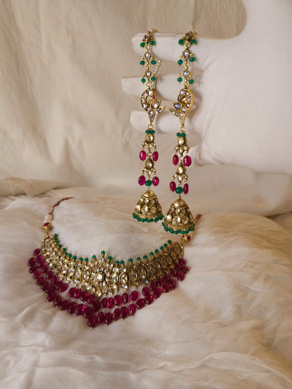 Ruh-kashmir queen necklace