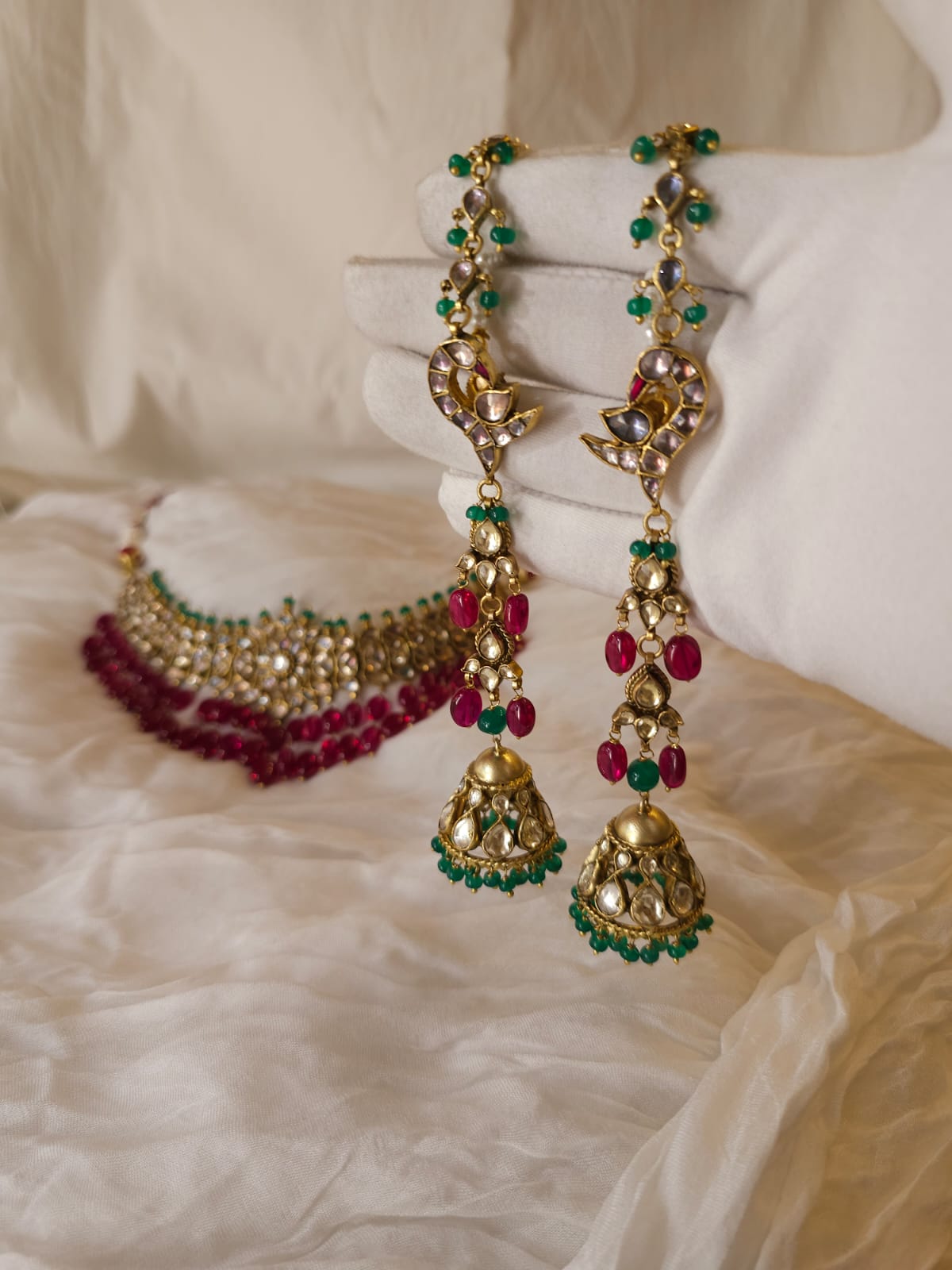 Ruh-kashmir queen necklace