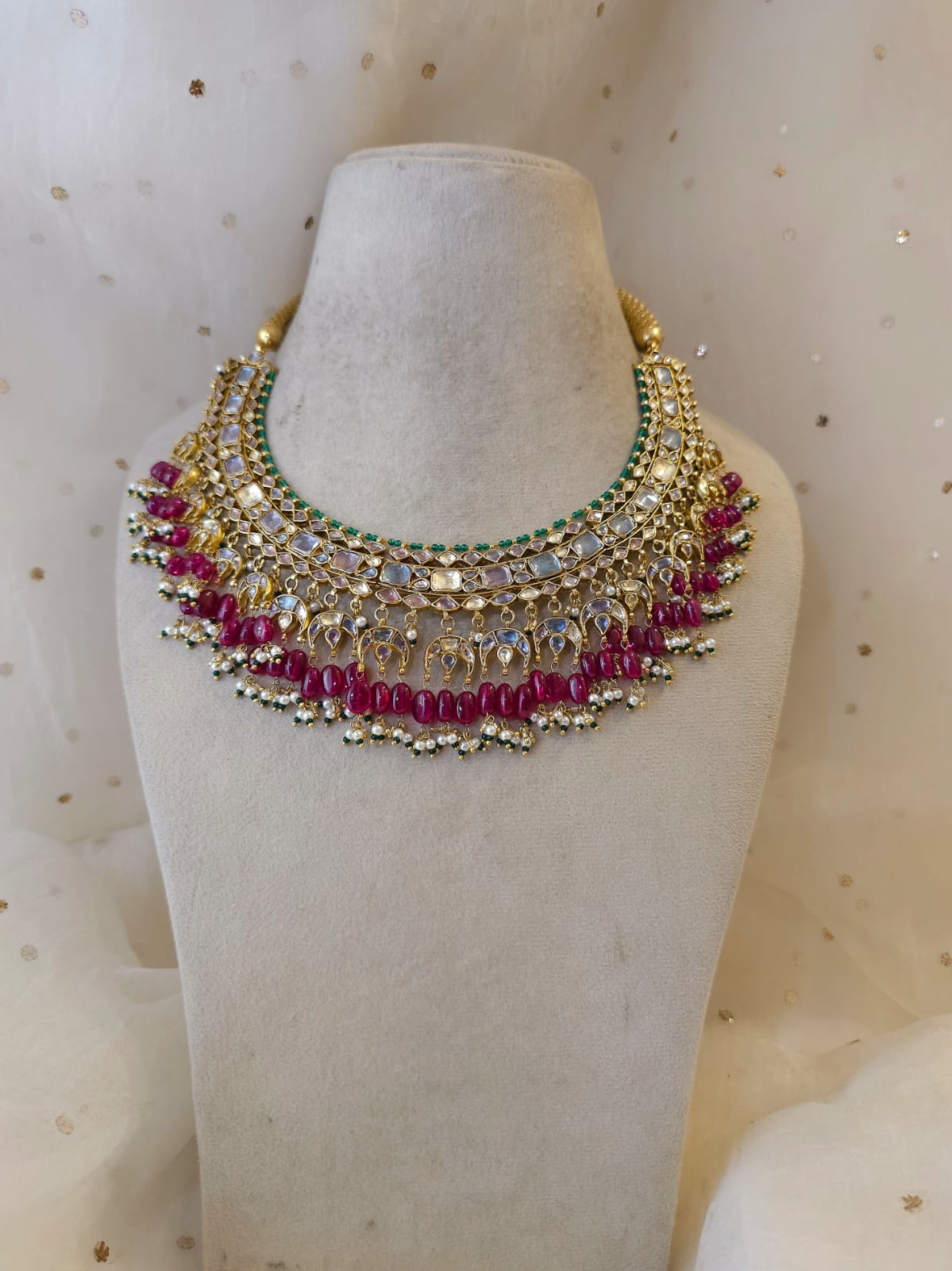 Ruh-kashmir empress necklace