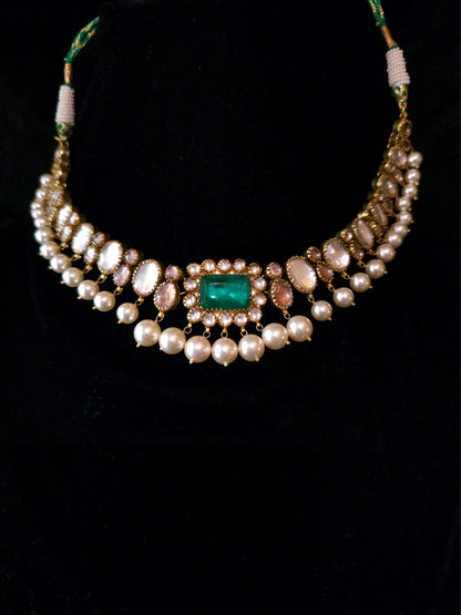 Sawai queen necklace set