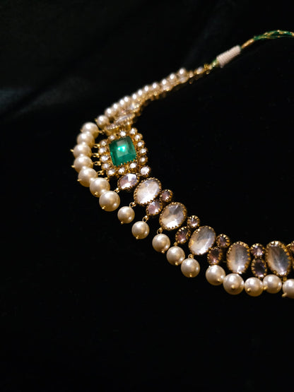 Sawai queen necklace set