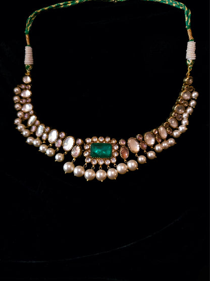 Sawai queen necklace set