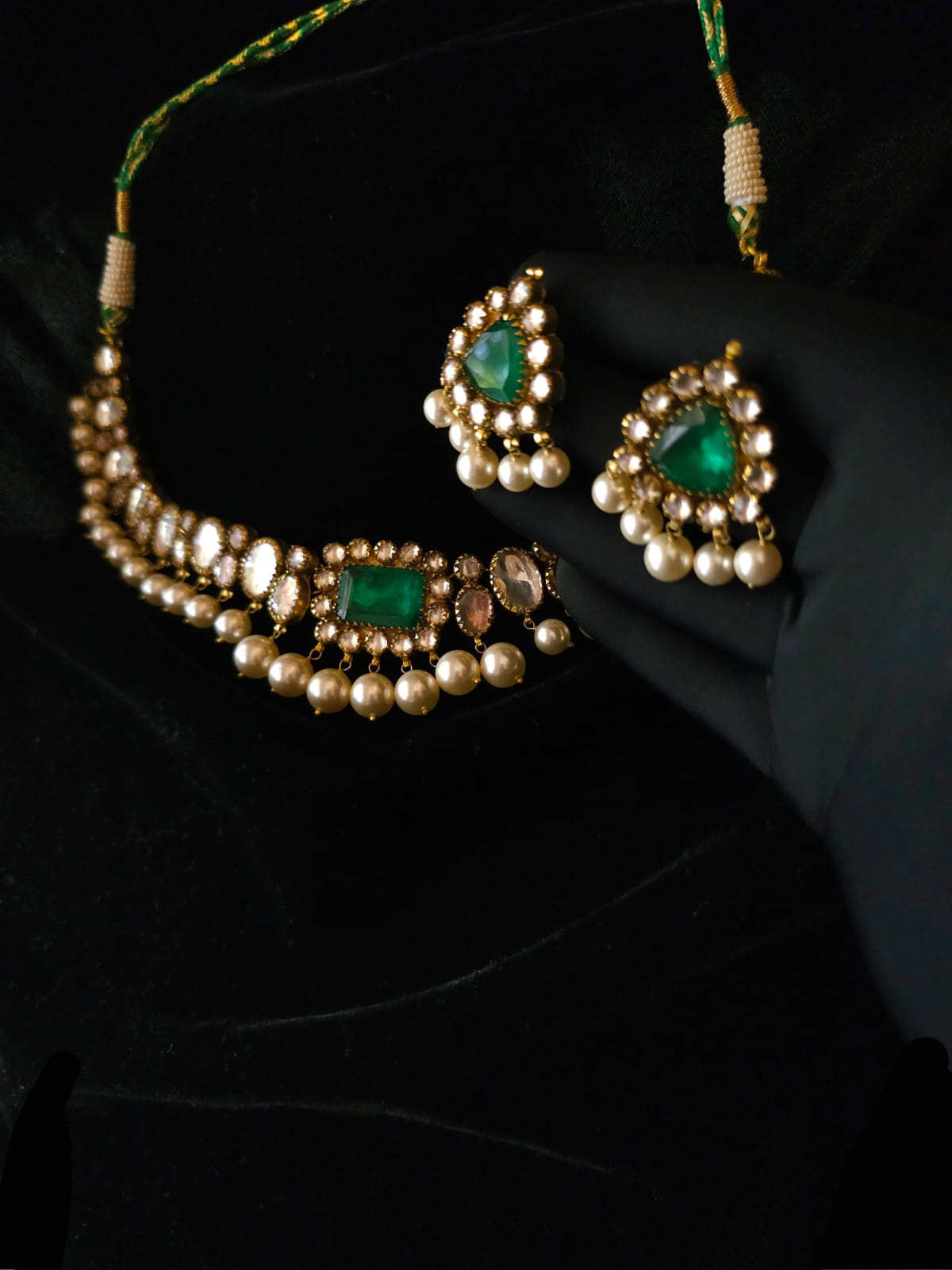 Sawai queen necklace set