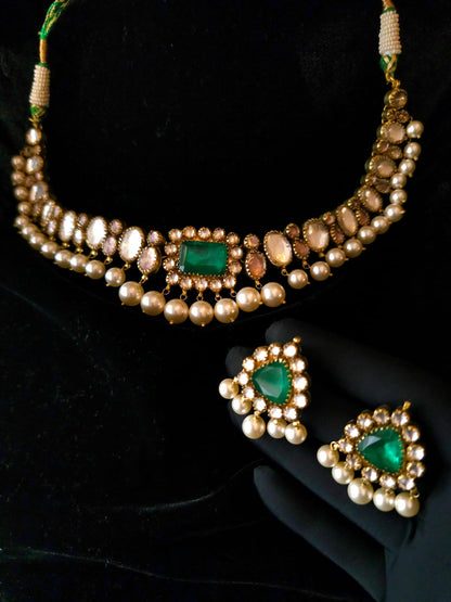 Sawai queen necklace set