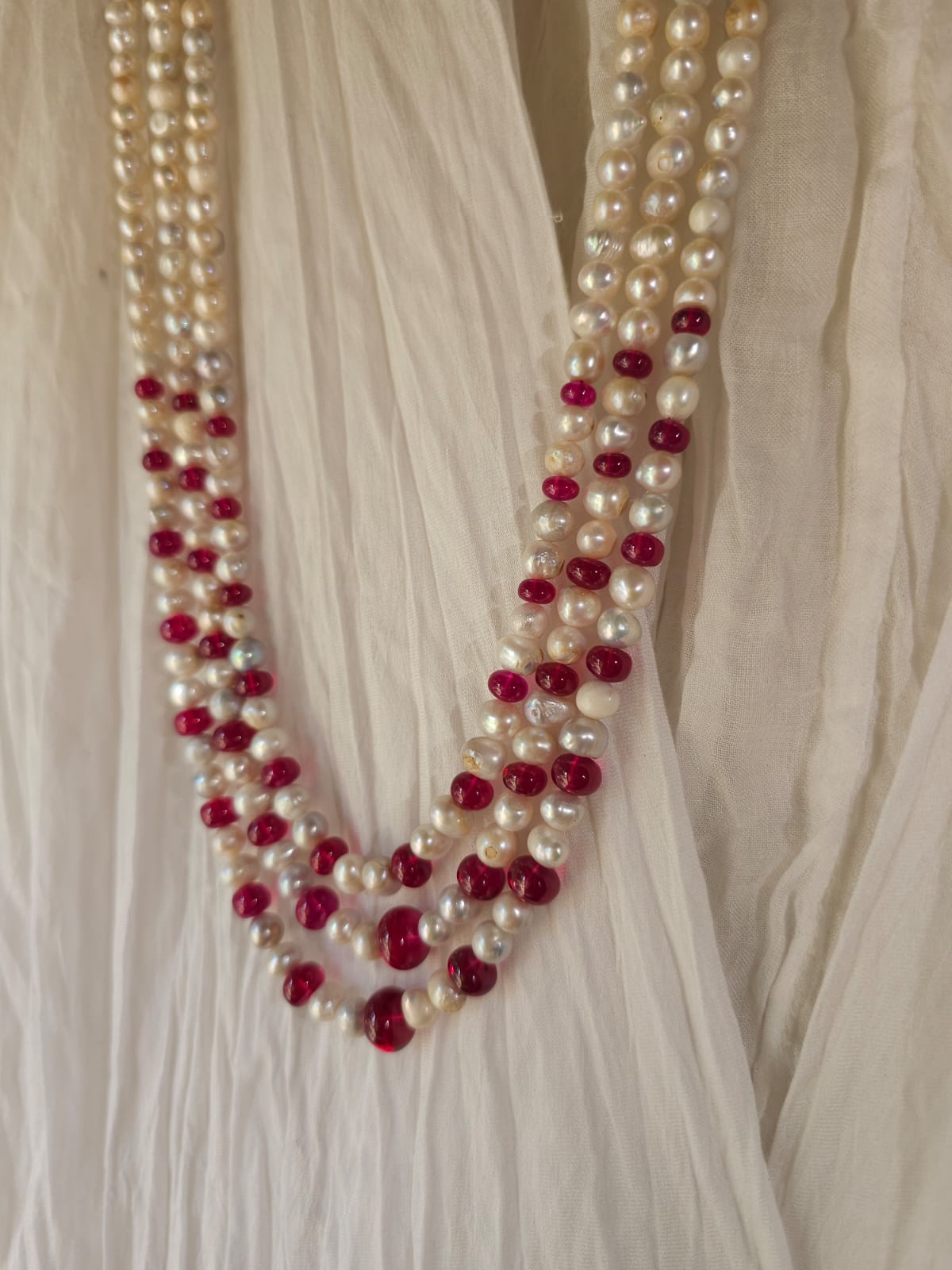 Ruh-kashmir pearl necklace