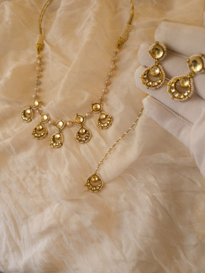 Chandra taal summer necklace set