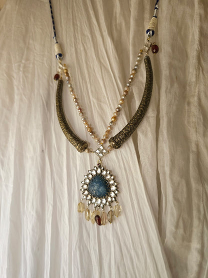 Ransingha garnet necklace