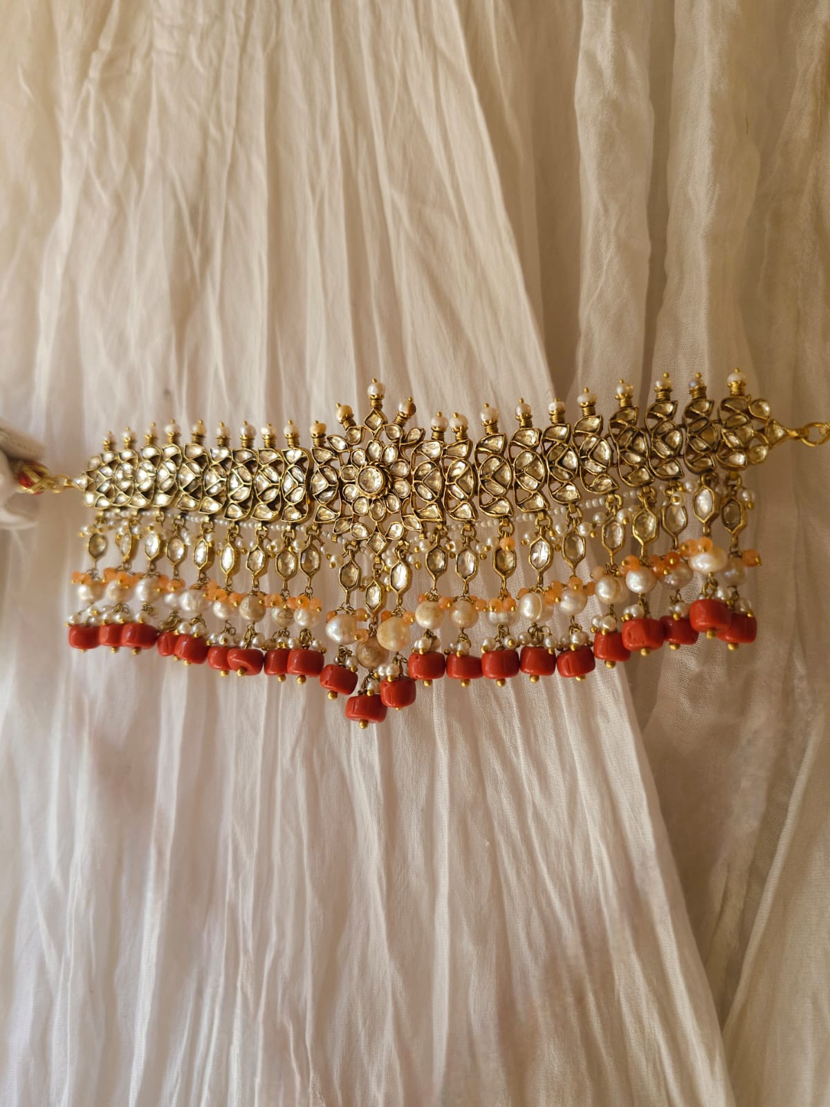 Sundareshwari meenakshi choker set