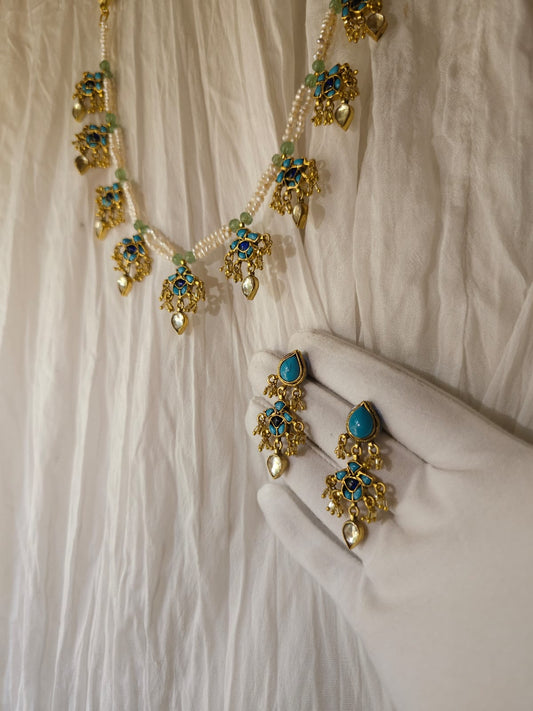 Khimsar dune necklace set