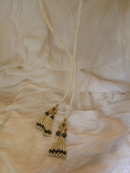 Tiger baby tassel necklace