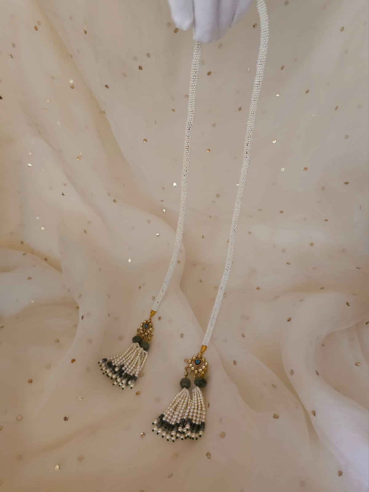 Tiger baby tassel necklace