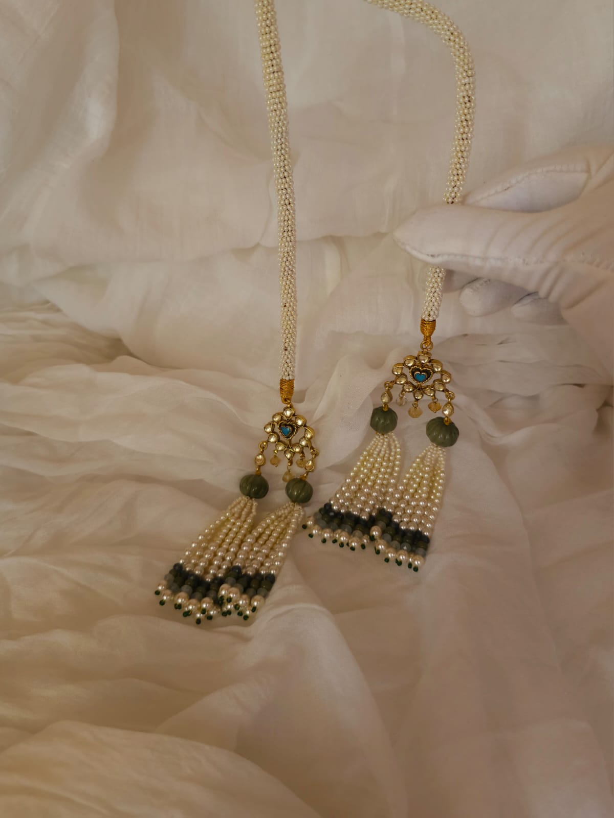 Tiger baby tassel necklace