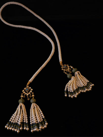 Tiger baby tassel necklace
