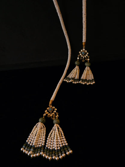 Tiger baby tassel necklace