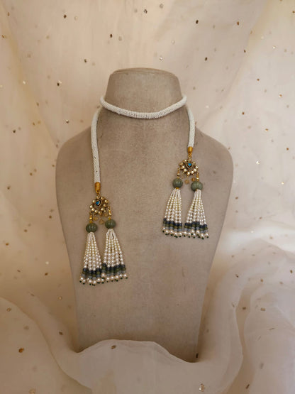 Tiger baby tassel necklace