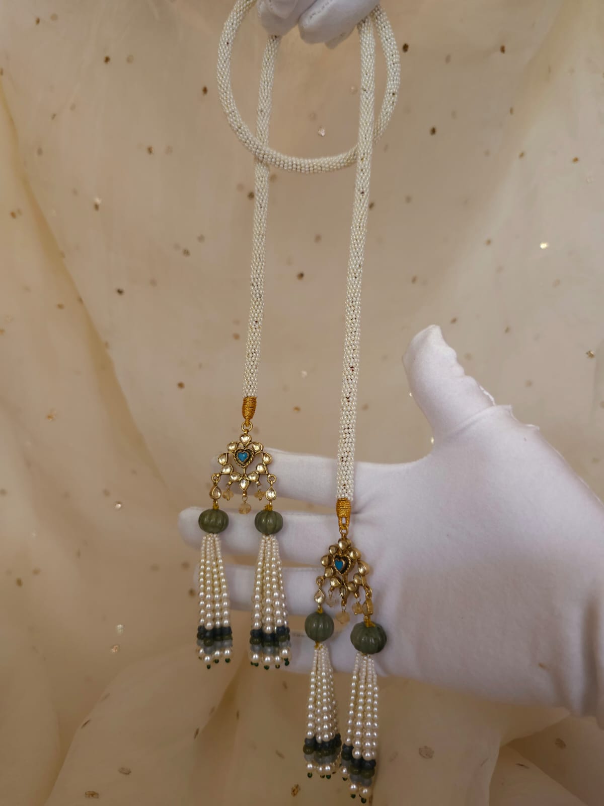 Tiger baby tassel necklace