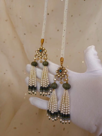 Tiger baby tassel necklace