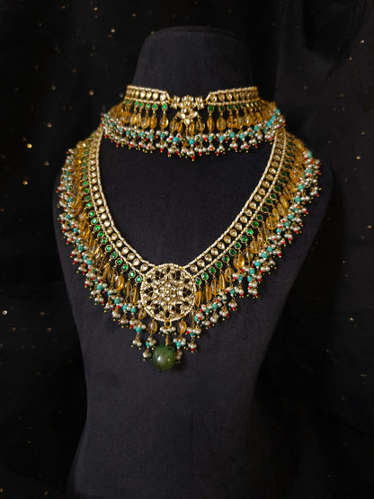 Chandpole choker necklace