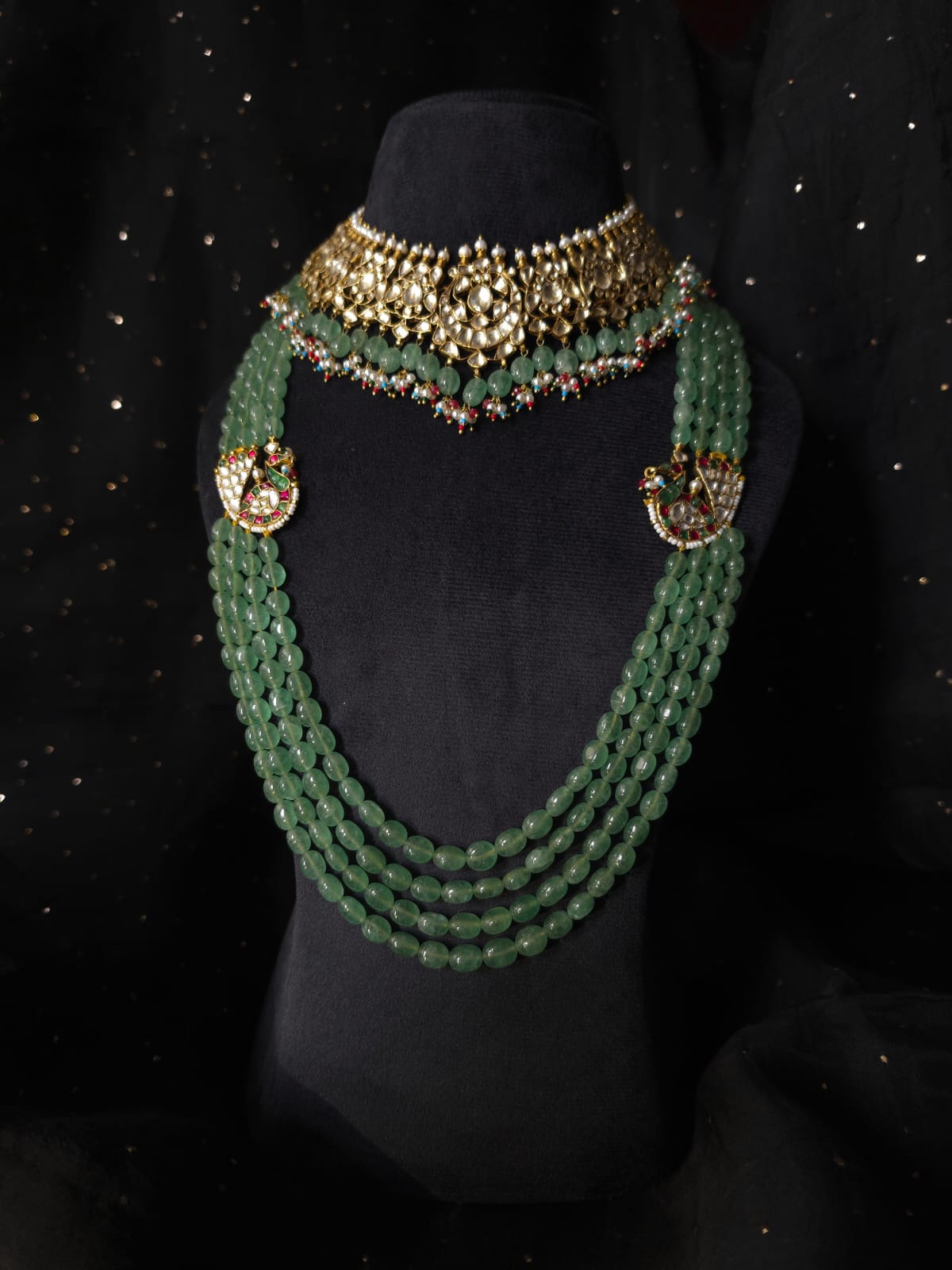 Chandra taal queen necklace set