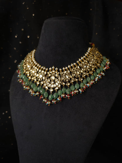 Chandra taal queen necklace set