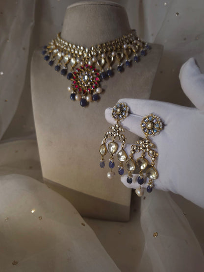 Jag-mandir necklace set