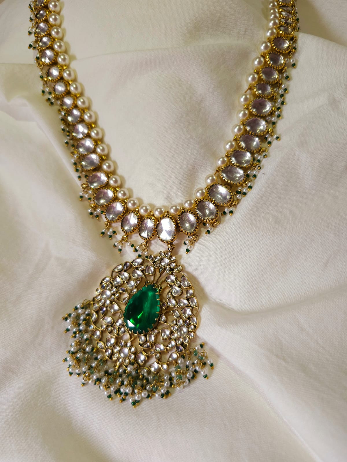 Sawai queen long necklace set