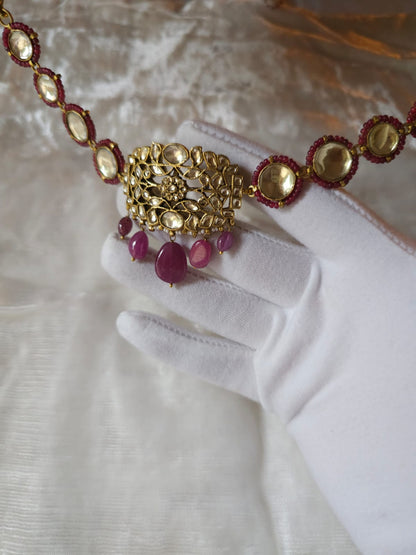 Mauryan ruby choker