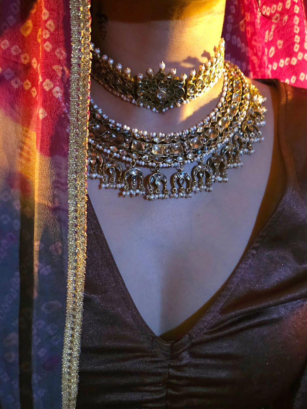 1st empress bare necklace set