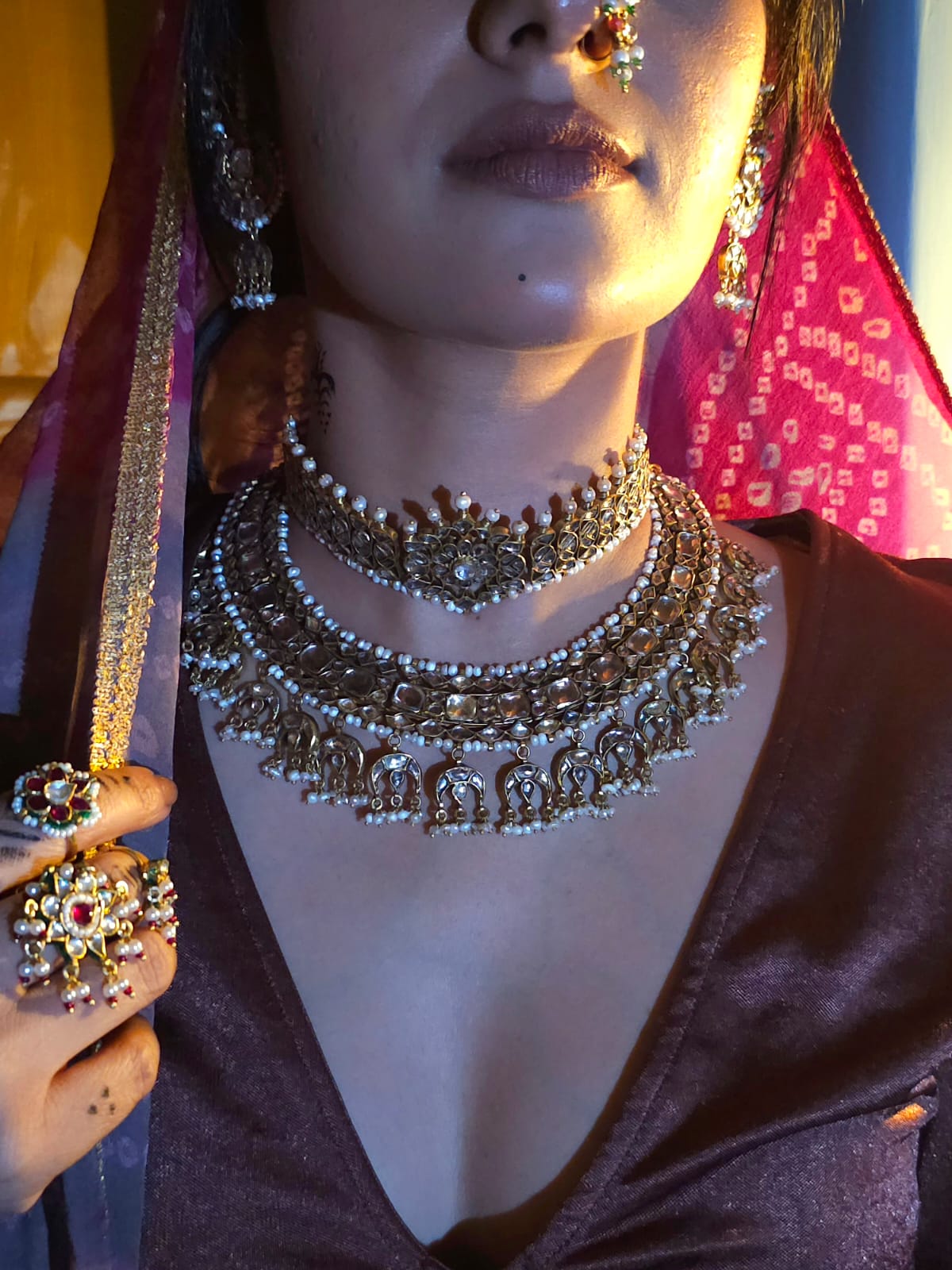 1st empress bare necklace set