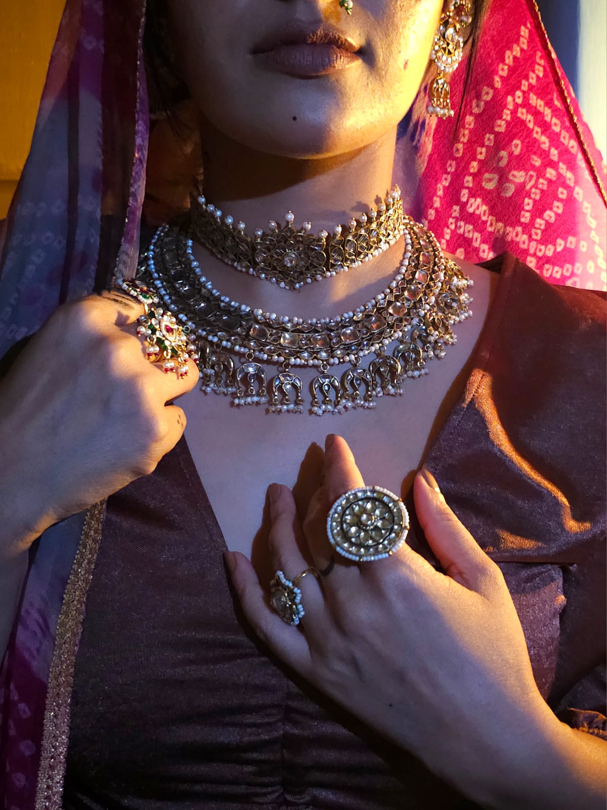1st empress bare necklace set