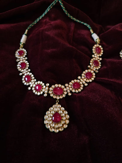 Manik-maya queen necklace set