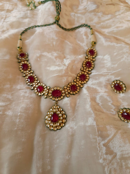 Manik-maya queen necklace set