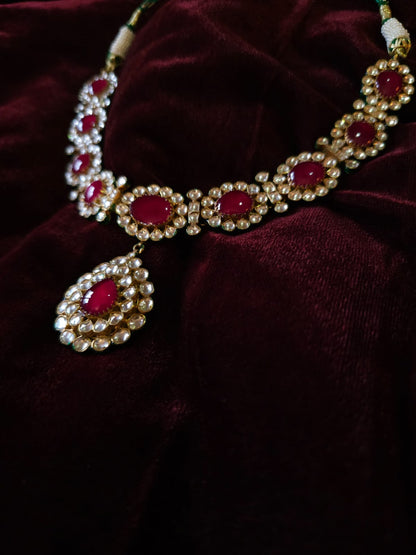 Manik-maya queen necklace set