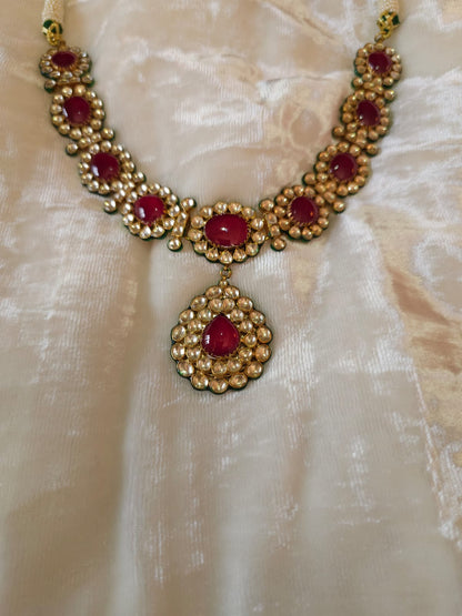 Manik-maya queen necklace set