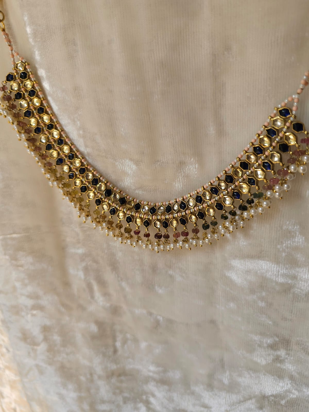 Totem tourmaline necklace set