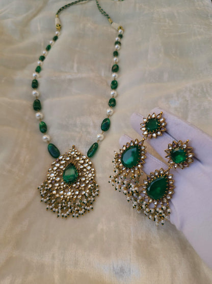 Sawai shikhar long necklace set