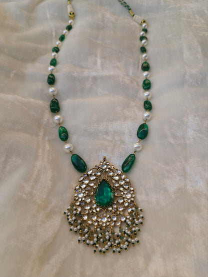 Sawai shikhar long necklace set