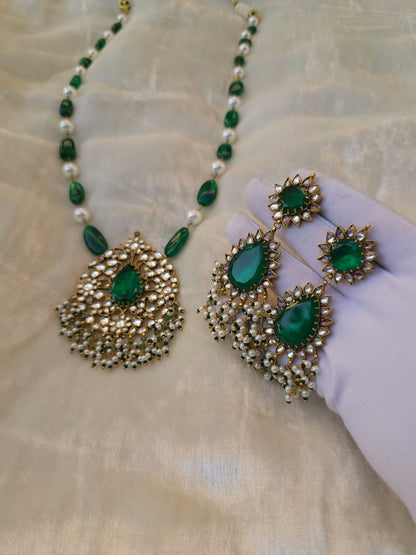 Sawai shikhar long necklace set