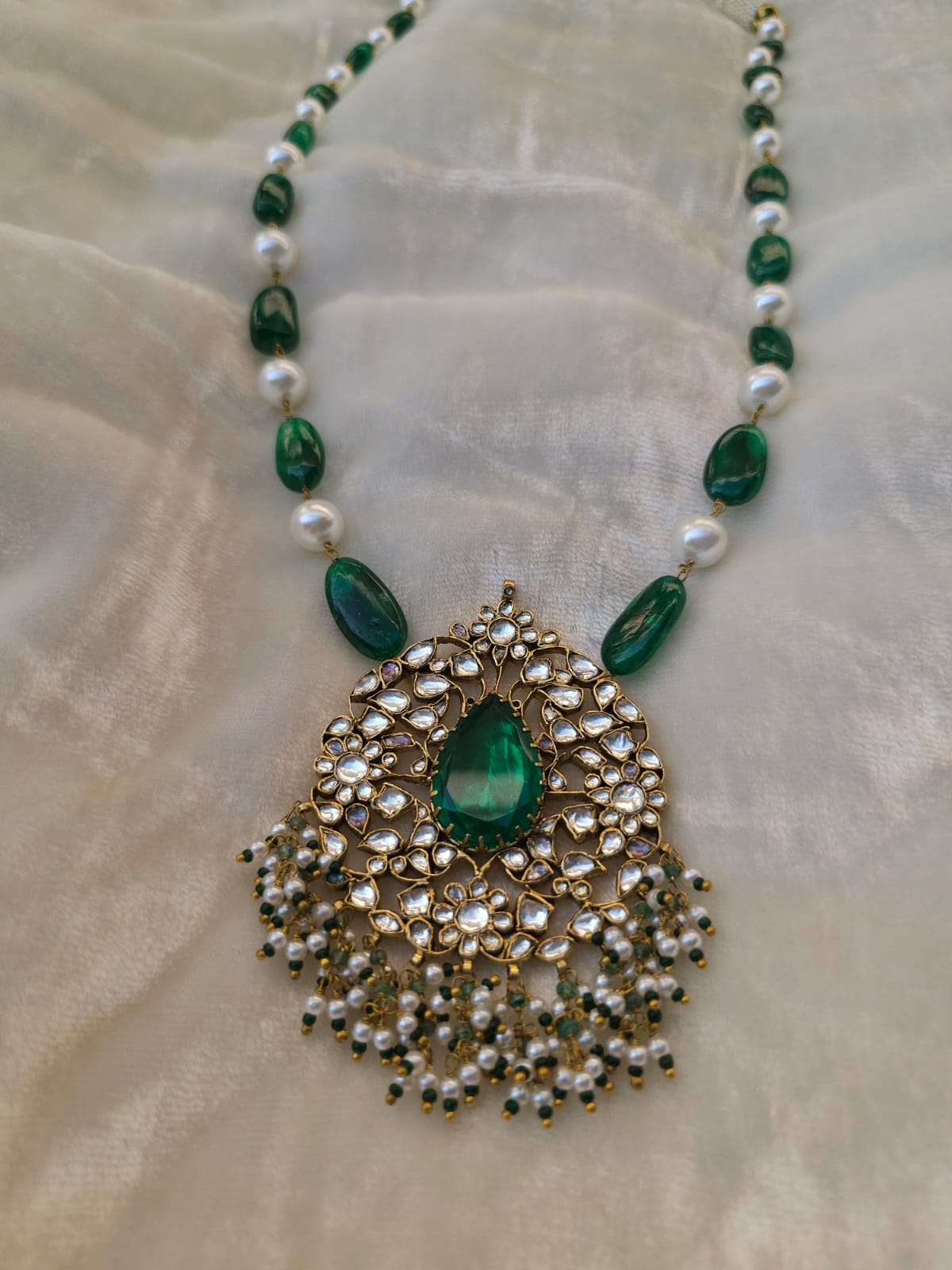 Sawai shikhar long necklace set