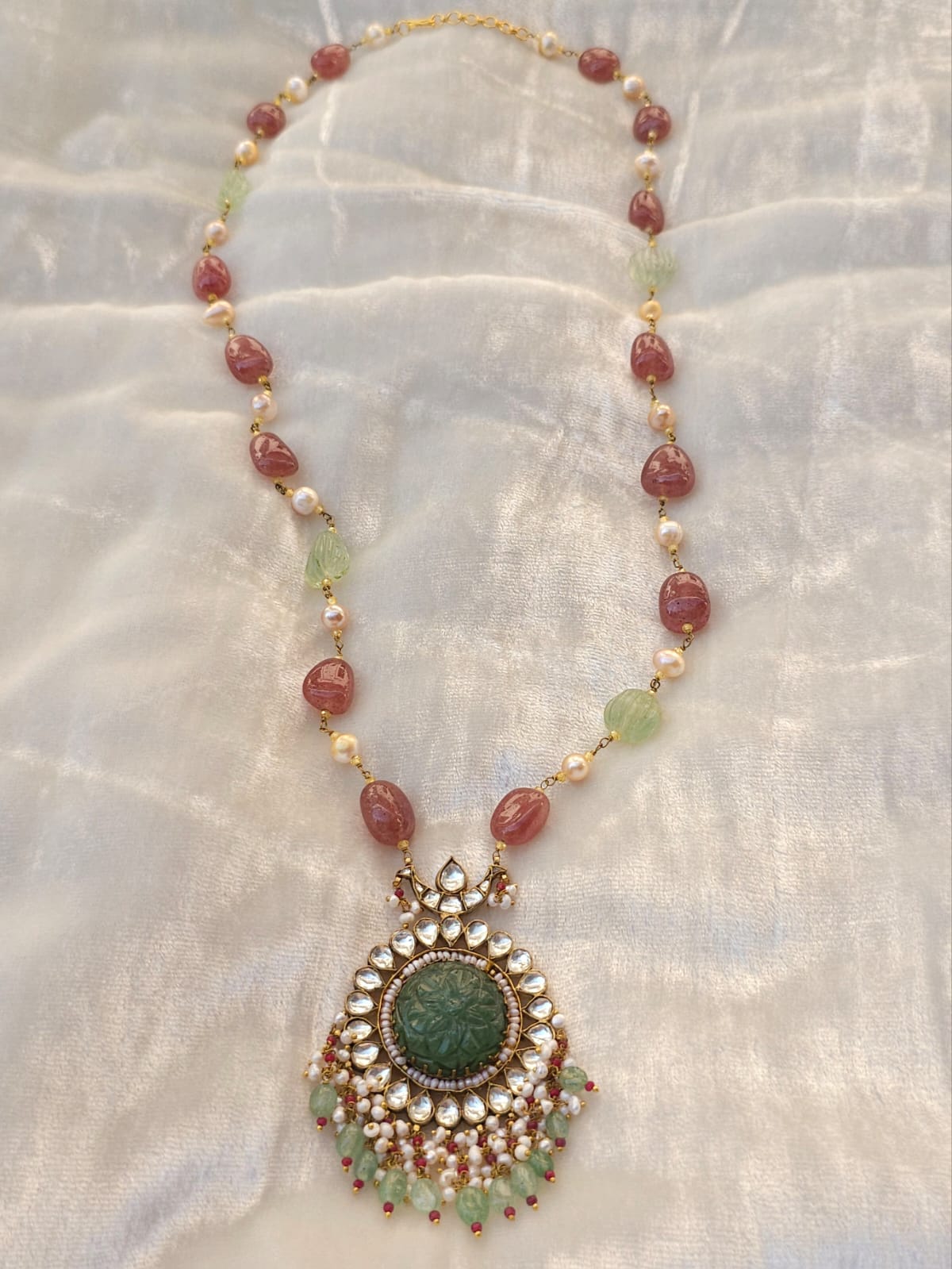 Nathdwara haveli long necklace set