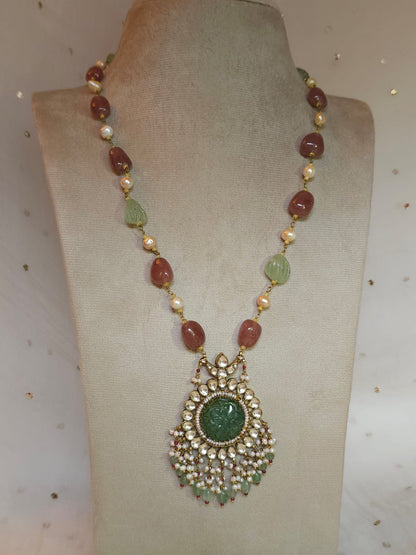 Nathdwara haveli long necklace set